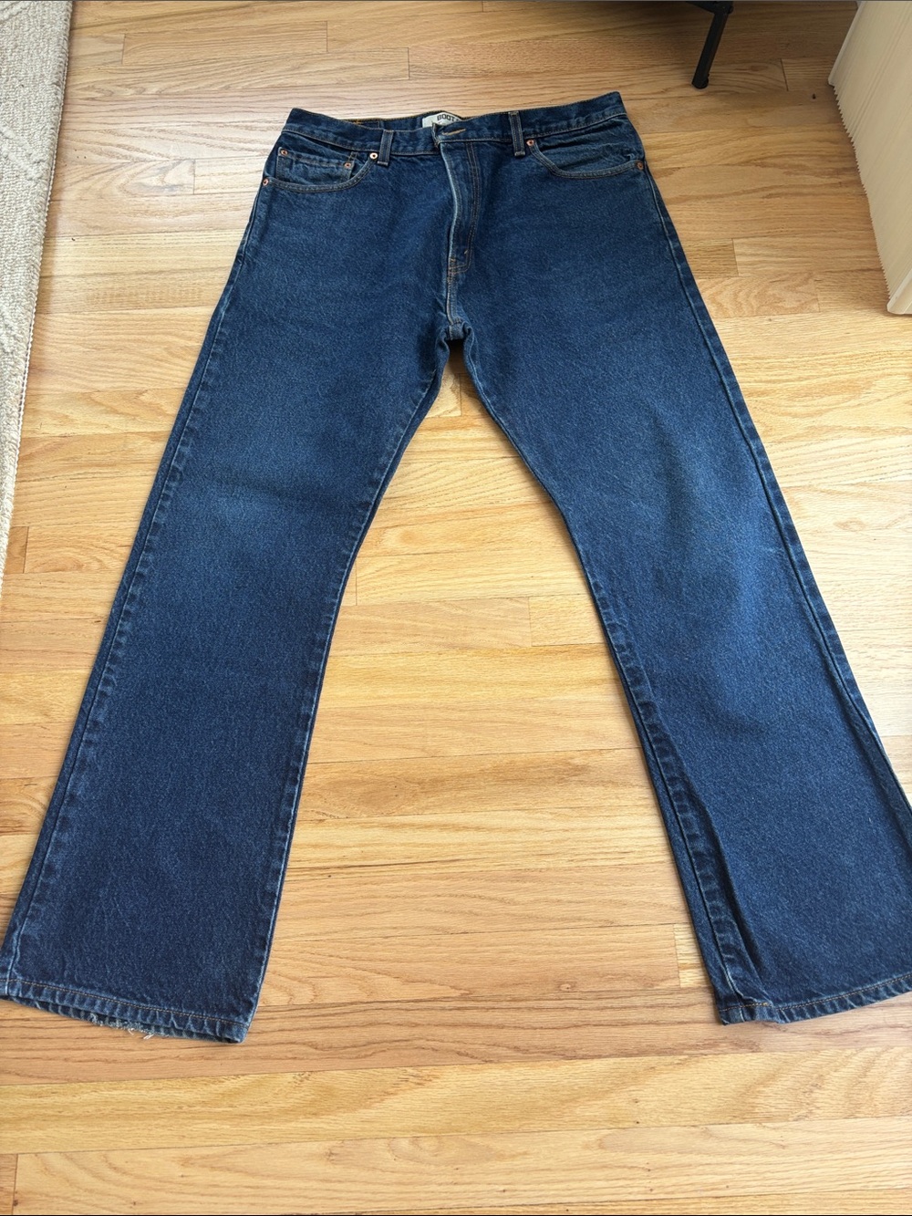 Levi's Men's Dark Blue Bootcut Jeans